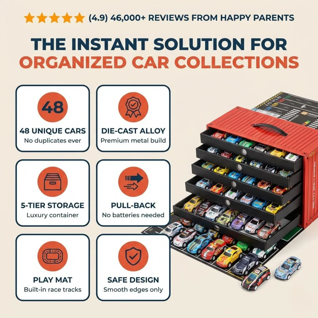 48 Racing Car Set - Image 10