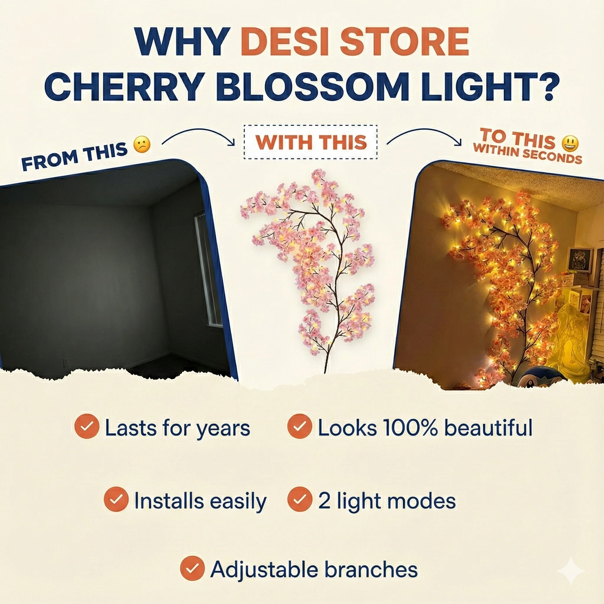 Cherry Blossom Tree Lights - Image 4