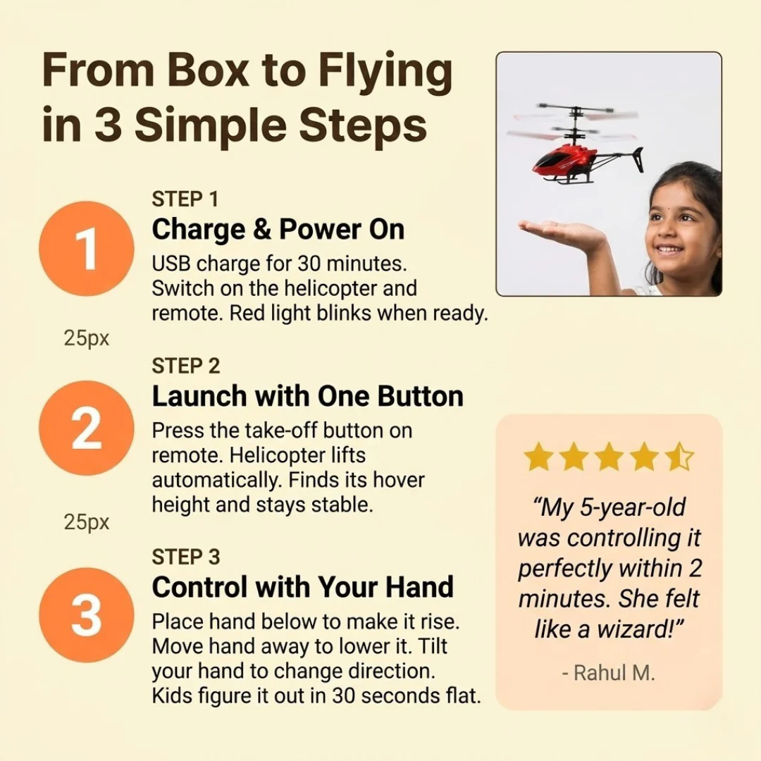 Remote Control Helicopter Toy - Image 6
