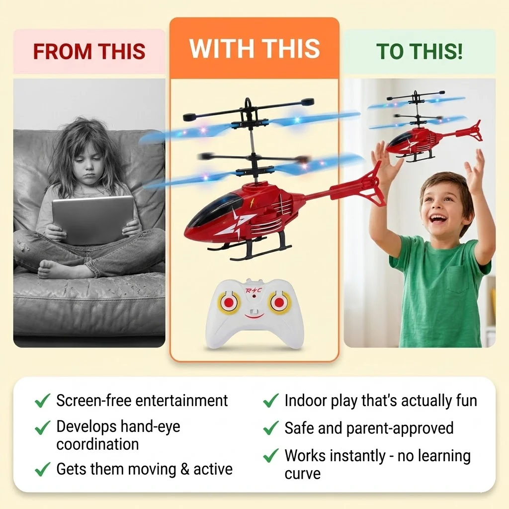 Remote Control Helicopter Toy - Image 8