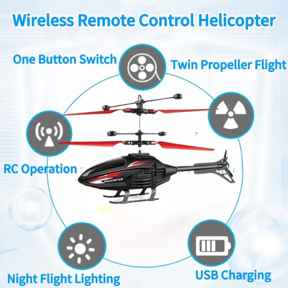 Remote Control Helicopter Toy - Image 9