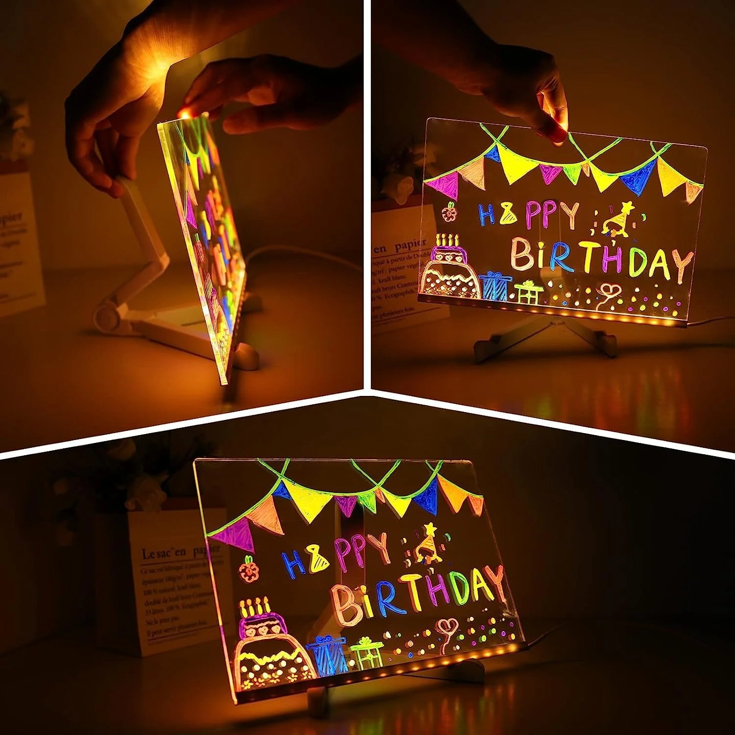 Magic Writing Board with Pen & Light - Image 11