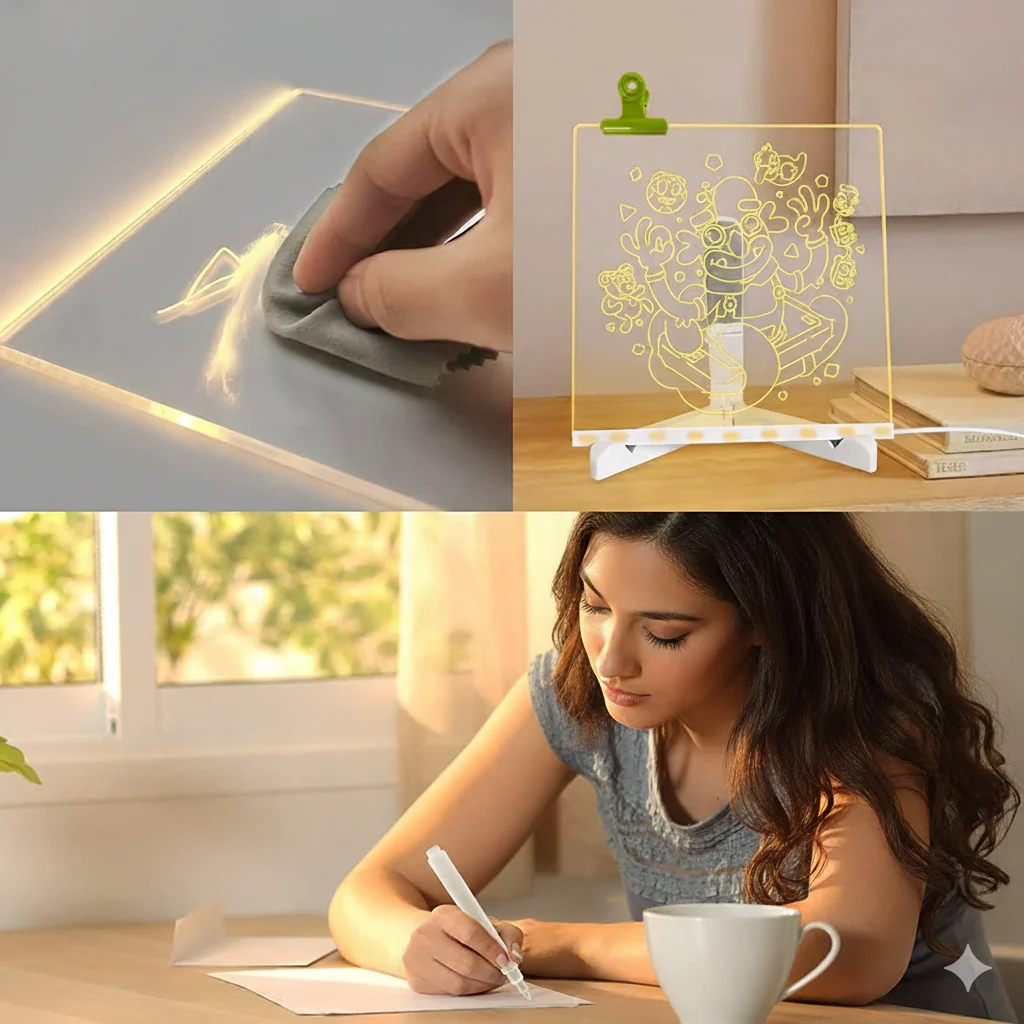 Magic Writing Board with Pen & Light - Image 13