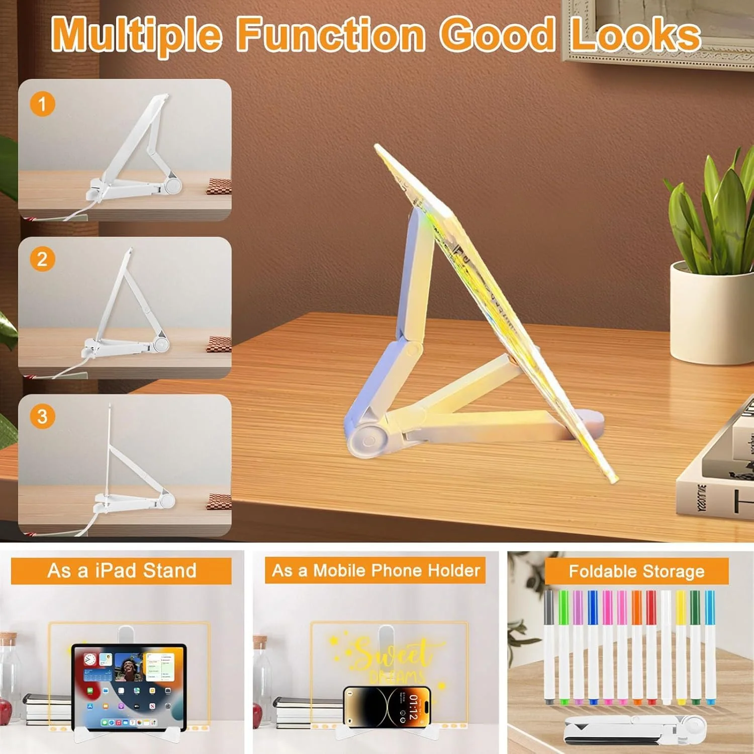 Magic Writing Board with Pen & Light - Image 9