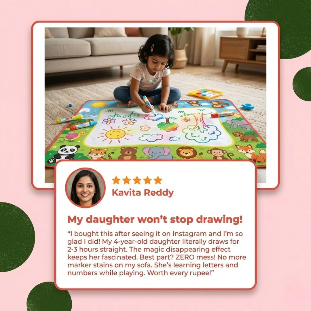 Reusable Water Doodle Mat - Image 3
