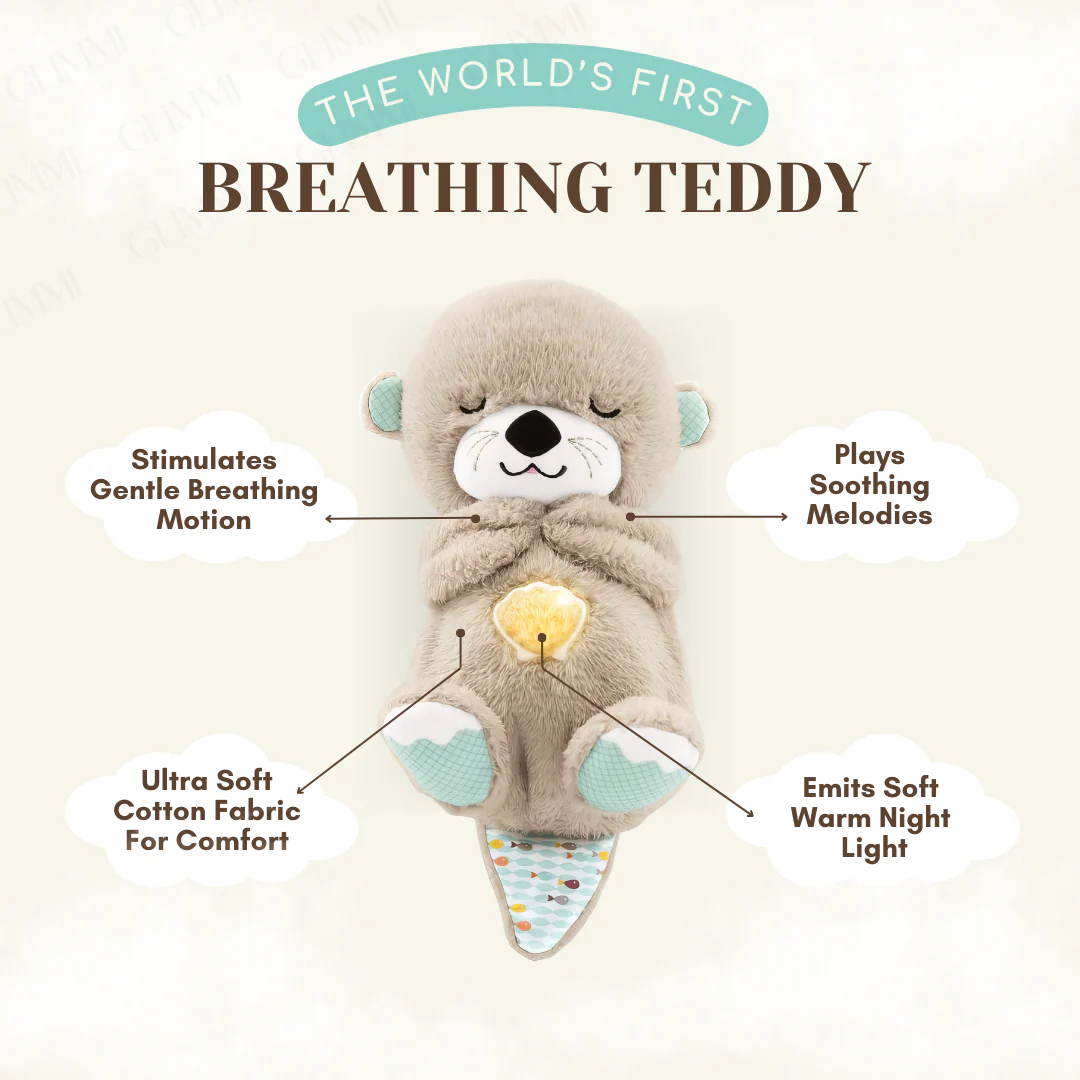 TeddyPal™ – Real-life Breathing & Music Toy - Image 3