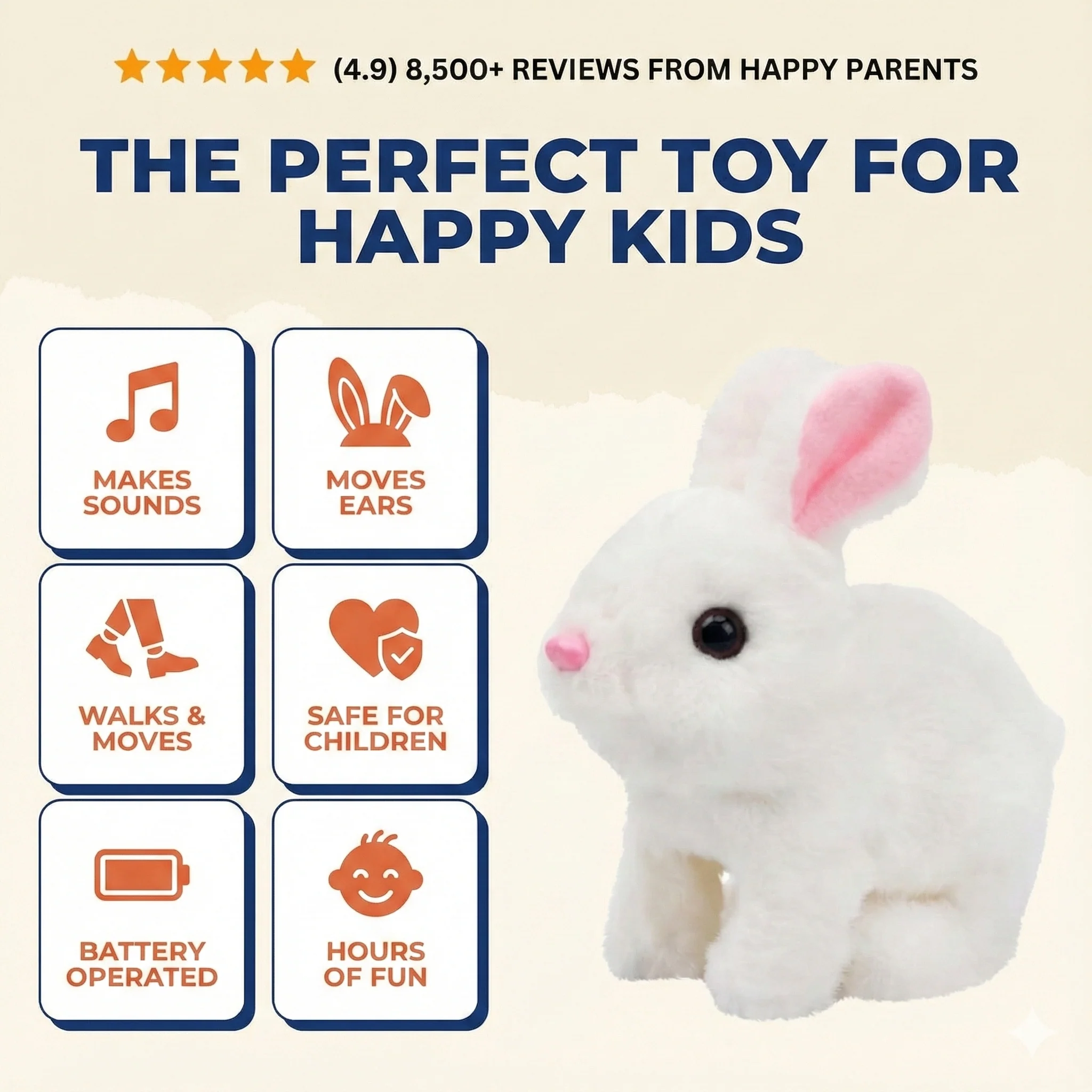 Walking Rabbit Toy - Image 10