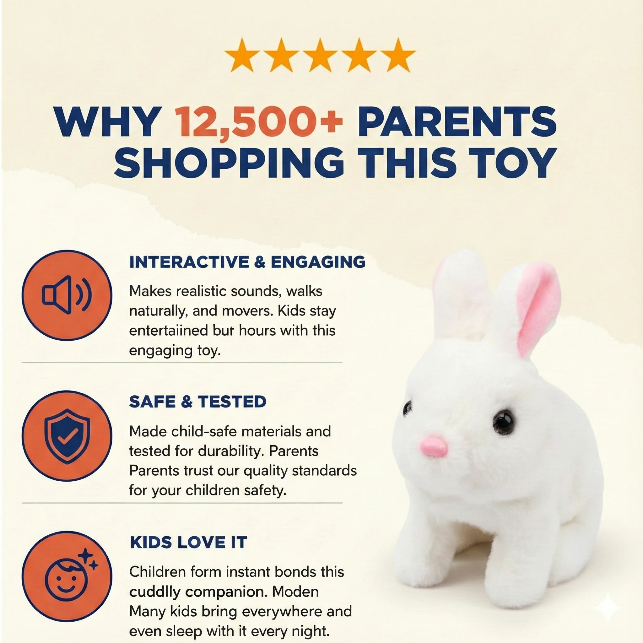 Walking Rabbit Toy - Image 6