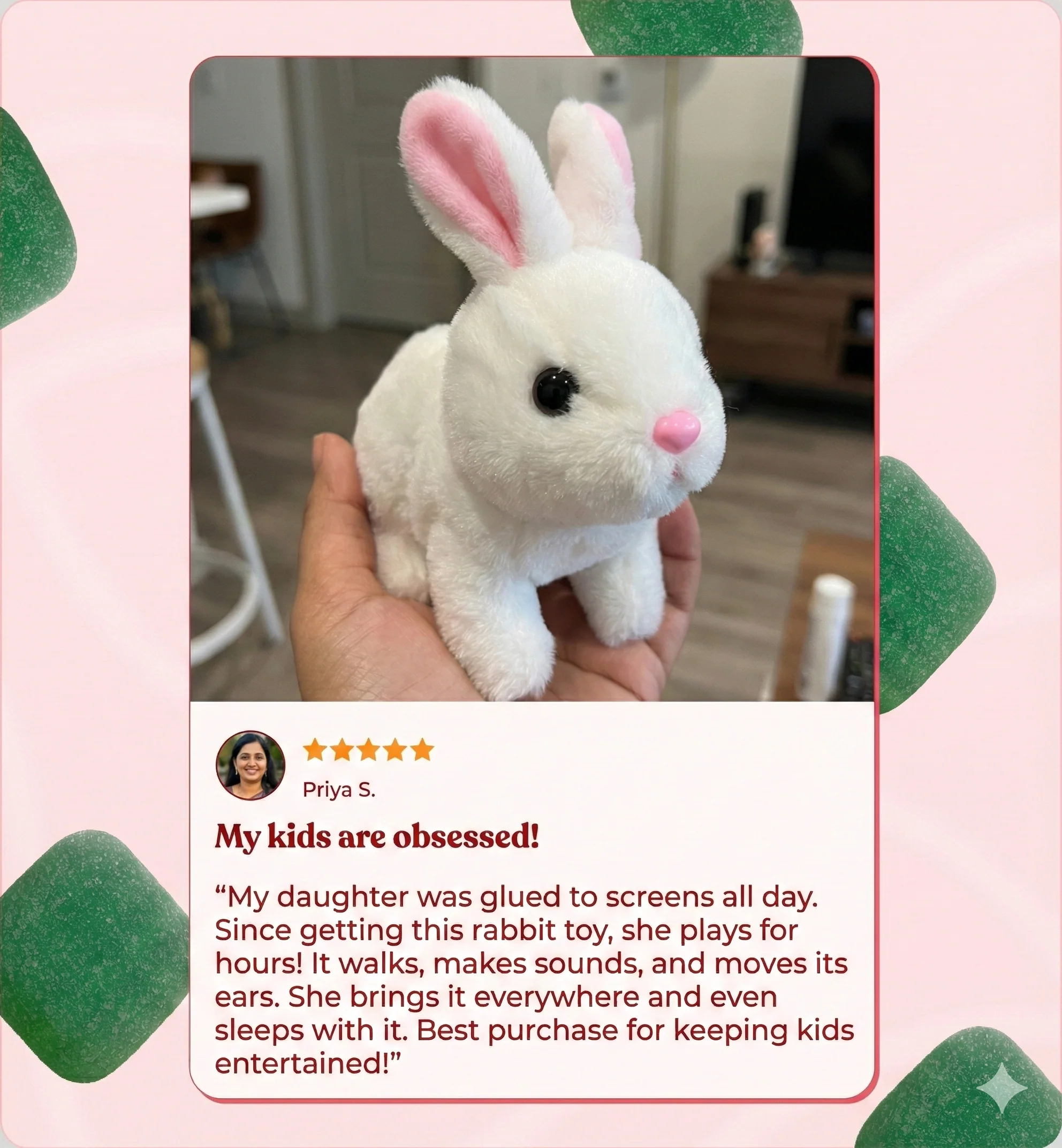Walking Rabbit Toy - Image 9